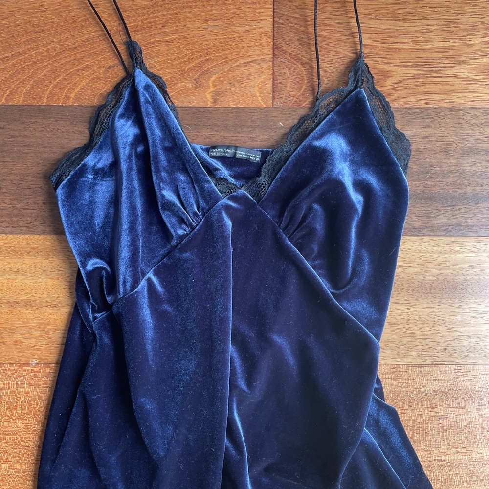 Blue tank